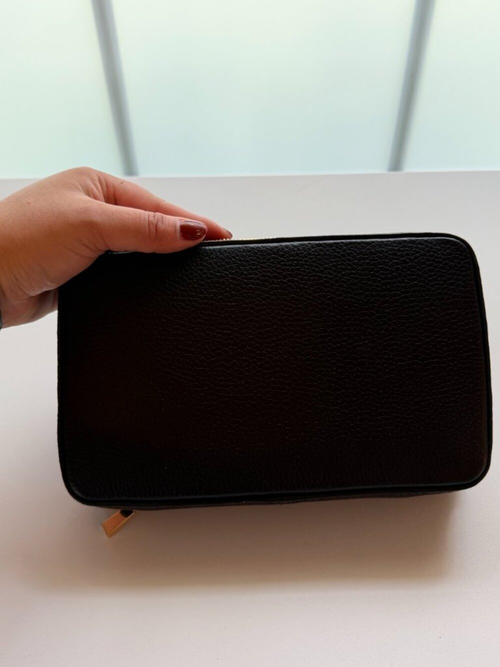 Michael Kors Black Pebbled Leather Tech Organizer - TRAVEL READY! - Picture 4 of 5